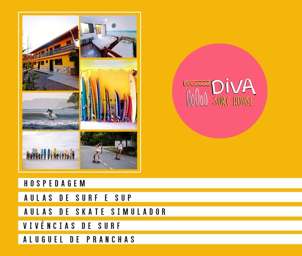 Diva Surf Quartos Убатуба Экстерьер фото